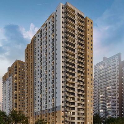 Parque das Nações Condomínio Laguna | Construtora Cury | 42 metros | 02 dormitórios | varanda | sem vaga