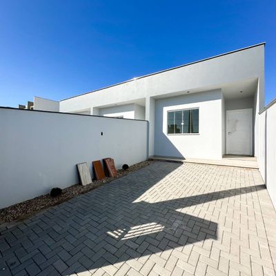 GEMINADO TÉRREO COM 2 QUARTOS | TRÊS RIOS DO NORTE - Casa Geminada em Três Rios do Norte, Jaraguá do Sul - à venda - D2 Imóveis