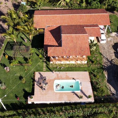 Linda chácara na area rual de Sairé ! Mobiliado! A vista - Fazenda em Camocim de São Félix - à venda - Melo Gestão de Imóveis
