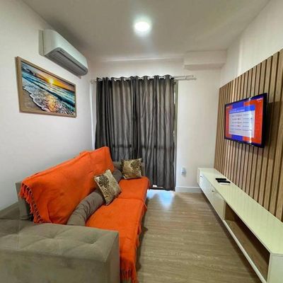 APARTAMENTO SEMI MOBILIADO-LICAÇÃO-MARTIN DE SÁ-CARAGUATAUBA-SP. - Apartamento em Martim de Sá, Caraguatatuba - para locação - Vilela Imóveis
