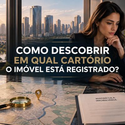 Como descobrir em qual cartório o imóvel está registrado?