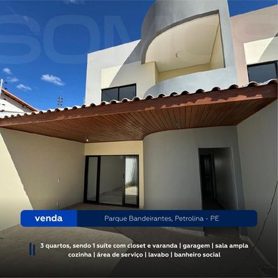 Parque Bandeirantes - Casa em Parque Bandeirantes, Petrolina - à venda - SOMOS INVESTIMENTOS IMOBILIARIOS LTDA