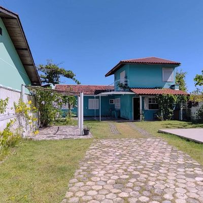 Sobrado com 3 dormitórios à venda, 156 m² por R$ 720.000,00 - Praia Das Conchas - Itapoá/SC - Sobrado em Praia das Conchas, Itapoá - à venda - Nossa Praia Imóveis