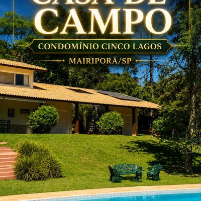 casa de campo em condominio - Casa de Condomínio em Mairiporã - à venda - A T IMOVÉIS