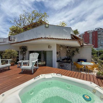 Cobertura com 4 Quartos à venda no Jardim Oceânico, 460m² - Barra da Tijuca, Rio de Janeiro. - Cobertura em Barra da Tijuca, Rio de Janeiro - à venda - Ativa Imobiliária LTDA