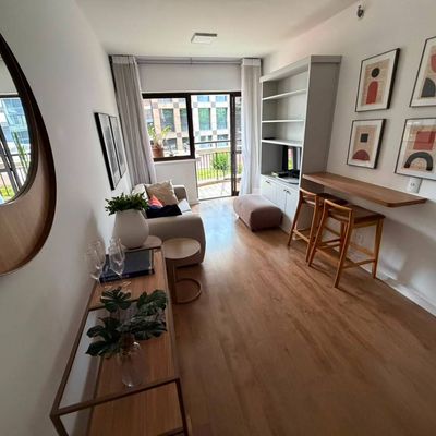 Flat com 1 dormitório para alugar, 34m² - Itaim Bibi - São Paulo/SP - Flat/Loft/Estúdio em Itaim Bibi, São Paulo - para locação - W&G Consultoria e Gestão Imobiliária LTDA