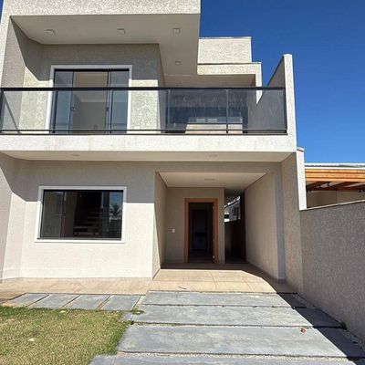 Sobrado com 3 dormitórios à venda, 140 m² por R$ 714.900,00 - Volta Ao Mundo I - Itapoá/SC - Sobrado em Volta ao Mundo I, Itapoá - à venda - Nossa Praia Imóveis