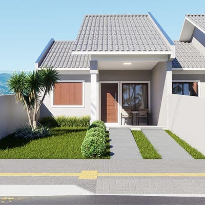 Seu Novo Lar em Salinas - Casa Geminada em Salinas, Cidreira - à venda - GG IMOVEIS LTDA