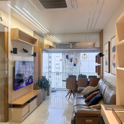 Cobertura 3-4 quartos em Laranjeiras, Rio de Janeiro: 152m² com piscina privativa e vista para floresta