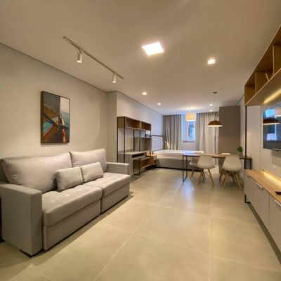 Flat/Loft/Estúdio com 1 quarto para Locação, Centro - Florianópolis - Flat/Loft/Estúdio em Centro, Florianópolis - para locação - DRUMOND PRIME LOCAÇÕES E VENDAS