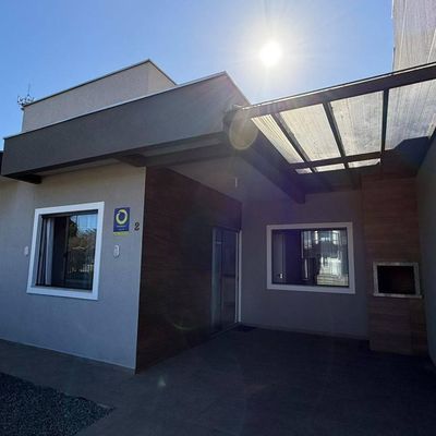 Casa com 3 dormitórios à venda, 66 m² por R$ 550.000,00 - Sai Mirim - Itapoá/SC - Casa em Sai Mirim, Itapoá - à venda - Nossa Praia Imóveis