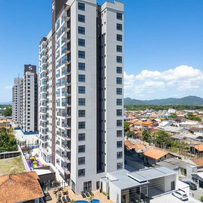 Apartamento Praia Armação frente Beto Carrero - Apartamento em Itapocoroi, Penha - à venda - Guara Imóveis Ltda