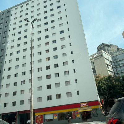 Apartamento de 26,5m² 1 Quarto, Sala, Cozinha e Banheiro, Reformado, sem vaga no Bairro Bela Vista-SP - Apartamento em Bela Vista, São Paulo - à venda - Paula & Abreu Imóveis