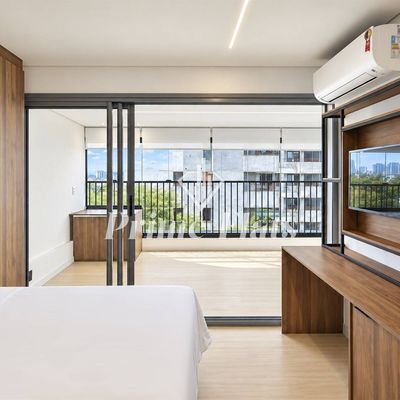 Studio mobiliado no On Vila Olímpia disponível para locação, com 34m, com 1 quarto na Vila Olímpia - Studio em Vila Olímpia, São Paulo - para locação - Prime Flats Negócios Imobiliários