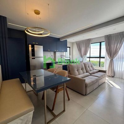 Apto Frente Mar 2 Suítes Super Mobiliado - Venda / Locação - Apartamento em Meia Praia, Navegantes - para locação - Biank Imóveis