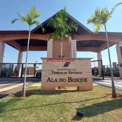 Terreno à venda Terras da Estância Ala Bosque 207m² - Lote/Terreno em Vila Monte Alegre, Paulínia - à venda - Oliveira&Jarddim Assessoria Imobiliária