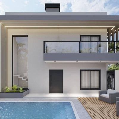 Sobrado com 3 dormitórios à venda, 120 m² por R$ 850.000,00 - Itapoá - Itapoá/SC - Sobrado em Itapoá, Itapoá - à venda - Nossa Praia Imóveis