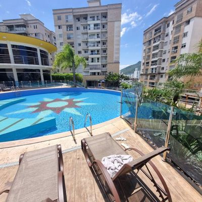 Felicitá - Locação Anual com 2 Dormitórios Sendo 1 Suíte Sacada com Churrasqueira, Vaga Privativa no Tabuleiro em Camboriú - Apartamento em Tabuleiro, Camboriú - para locação - CRISTINA DA SPEROTTO IMOBILIÁRIA LTDA