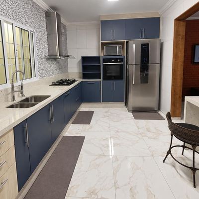 Sobrado Completo 3 quartosga e garagens na Vila Rosalina – Franco da Rocha - Casa em Vila Bazu, Franco da Rocha - à venda - Imobiliária Franco Nunes