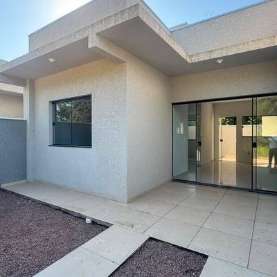 Casa com 2 dormitórios à venda, 43 m² por R$ 285.000,00 - Jardim da Barra - Itapoá/SC - Casa em Jardim da Barra, Itapoá - à venda - Nossa Praia Imóveis