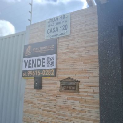 Casa com 3 Quartos - Casa em Formosinha, Formosa - à venda - WIRIS FERNANDES NEGÓCIOS IMOBILIÁRIOS