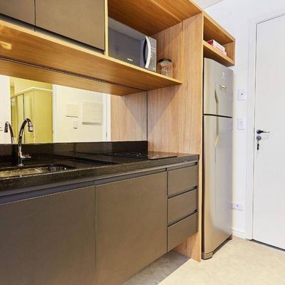 STUDIO COMPLETO E MOBILIADO NO ÁGUA VERDE – PRONTO PARA MORAR OU INVESTIR - Flat/Loft/Estúdio em Água Verde, Curitiba - à venda - EXON Imóveis