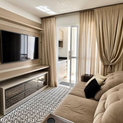 Apto - 1 Suíte + 1 Qt - Mobiliado - 2 Vagas - 72 m ² - São João - Itajaí/SC - Apartamento em São João, Itajaí - à venda - Denis Alexandre Imóveis