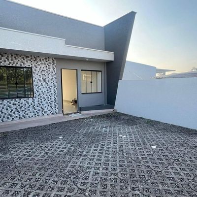 Casa com 3 dormitórios à venda por R$ 359.000,00 - Cambiju - Itapoá/SC - Casa em Cambiju, Itapoá - à venda - Nossa Praia Imóveis