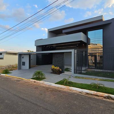 Casa nova com 3 suítes - 275m - Green Park - Casa em Green Park, Sorriso - à venda - Aurora Imobiliária