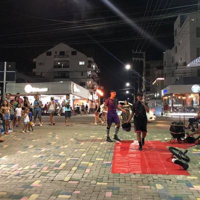 Cultura na rua em Bombinhas