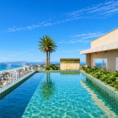 Apartamento com 1 dormitório à venda, 27 m² por R$ 409.000,00 - Jardim Perola do Atlântico - Itapoá/SC - Apartamento em Jardim Perola do Atlântico, Itapoá - à venda - Nossa Praia Imóveis