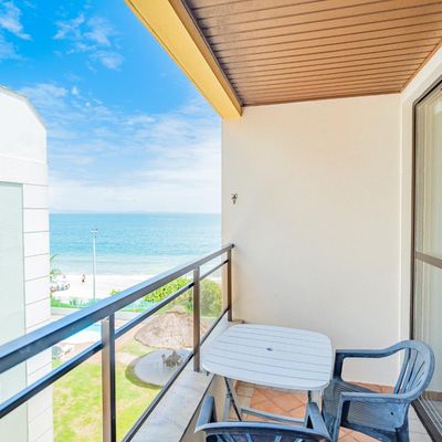 Lindo apartamento de um quarto com vista para o mar em Canasvieiras - Apartamento em Canasvieiras, Florianópolis - para temporada - Hoteislab Assessoria e Negócios LTDA