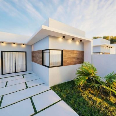 Casa com 2 dormitórios em Balneário Piçarras - Casa Geminada em Itacolomi, Balneário Piçarras - à venda - MAR - Negócios imobiliários LTDA