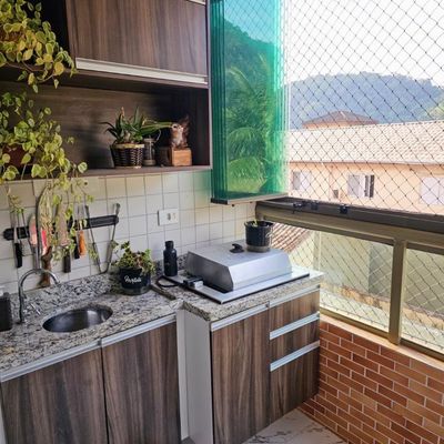 Apartamento com 2 quartos, Canto do Forte - Praia Grande - Apartamento em Canto do Forte, Praia Grande - à venda - Apê & Casa imóveis ltda me