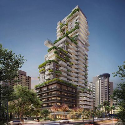 Vogel Moema | Construtora Benx | Construção | 82 metros | 02 suítes | lavabo | varanda gourmet | 01 vaga - Apartamento em Indianópolis, São Paulo - à venda - SEGUNDO IMÓVEL