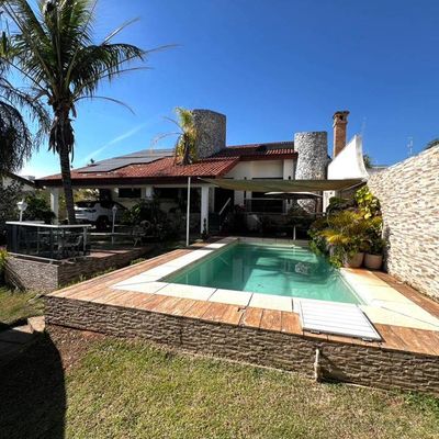 Casa 368M 4 salas 3 suítes jardins piscina -Jd. Eltonville-Zona Sul- Ideal para Clínicas