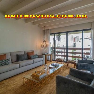 Apartamento com vista para Locação no Real Parque – Rua Camillo Nader | 232 m², 3 Suítes, Terraço, Mezanino e 4 Vagas - Apartamento em Vila Morumbi, São Paulo - para locação - BONS NEGÓCIOS IMOBILIÁRIOS