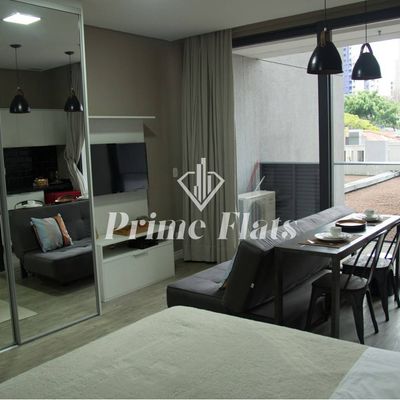 Flat disponível para locação no Fl Residence na Vila Olímpia, com 35m², 1 quartos, 1 vaga - Flat em Vila Olímpia, São Paulo - para locação - Prime Flats Negócios Imobiliários