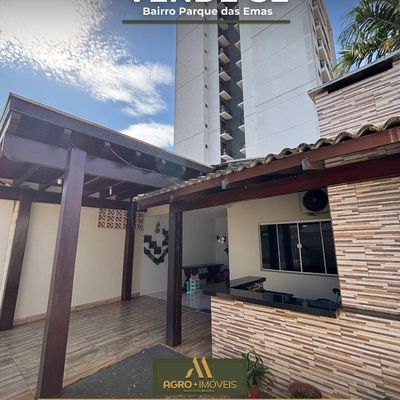 #609 VENDE-SE CASA PARQUE DAS EMAS - LUCAS DO RIO VERDE - Casa em Parque das Emas, Lucas do Rio Verde - à venda - AGRO+IMÓVEIS NEGÓCIOS IMOBILIÁRIOS LTDA