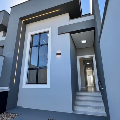 Casa Geminada Com 02 Dormitórios, Sendo 01 Suíte | Jaraguá 99 - Jaraguá do Sul - Casa Geminada em Jaraguá 99, Jaraguá do Sul - à venda - Eskala Imóveis LTDA