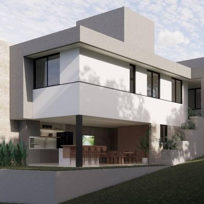 Casa 4 Quartos com Suíte e Área Gourmet em Construção No Guarujá Mansões em Betim - Duplex em Guarujá, Betim - à venda - Via M Empreendimentos Imobiliários Ltda