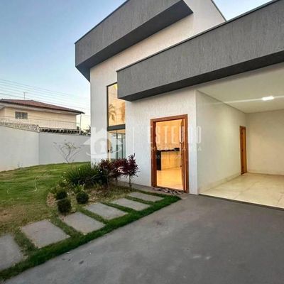 Casa nova esquina no Oriente ville 03 quartos - Casa em Setor Orientville, Goiânia - à venda - ESTEVÃO IMOBILIÁRIA LTDA