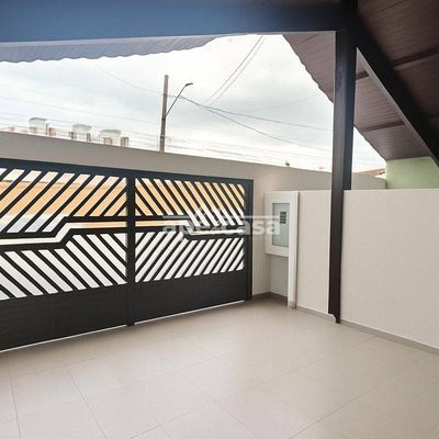 Casa Nova à Venda na Ocian, Praia Grande - 2 Dormitórios (1 Suíte) - Casa em Ocian, Praia Grande - à venda - Apê & Casa imóveis ltda me