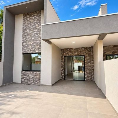 Casa com 3 dormitórios à venda, 80 m² por R$ 420.000,00 - Ipacaray - Itapoá/SC - Casa em Brandalize, Itapoá - à venda - Nossa Praia Imóveis