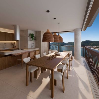Lançamento - Apartamento no Vieiras, com 3 suítes, apenas 220 metros do mar - Porto Belo/SC - Apartamento em Vila Nova, Porto Belo - à venda - Proposta Imobiliária
