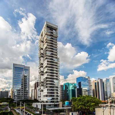 MARAVILHOSO - PORTEIRA FECHADA - 100 % MOBILIADO + A + LB + C + ENXOVAL - CONDOMÍNIO GEO BERRINI - Apartamento em Cidade Monções, São Paulo - à venda - Um Imóvel