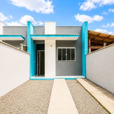 GEMINADO TÉRREO COM 2 QUARTOS | TRÊS RIOS DO NORTE - Casa Geminada em Três Rios do Norte, Jaraguá do Sul - à venda - D2 Imóveis