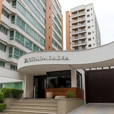 Fachada de prédio (melhorada por IA)