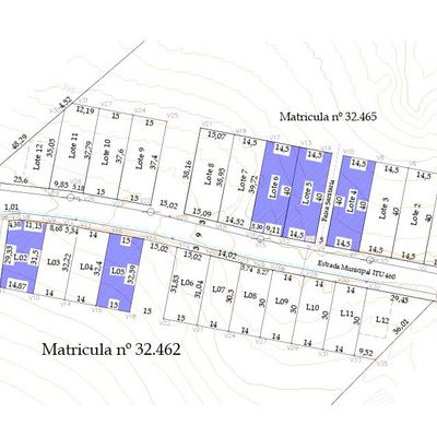 LOTEAMENTO - CERRO NEGRO - ITUPORANGA - SC - Lote/Terreno em Cerro Negro, Ituporanga - à venda - Hit Imóveis Ltda