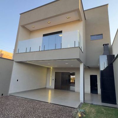 Sobrado com 3 quartos, Residencial Cidade Jardim 1 - Rio Verde - Sobrado em Residencial Cidade Jardim 1, Rio Verde - à venda - Futura Imóveis
